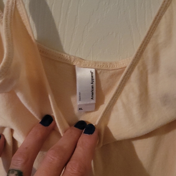 Forever 21 cream dress. Size L - Picture 5 of 5